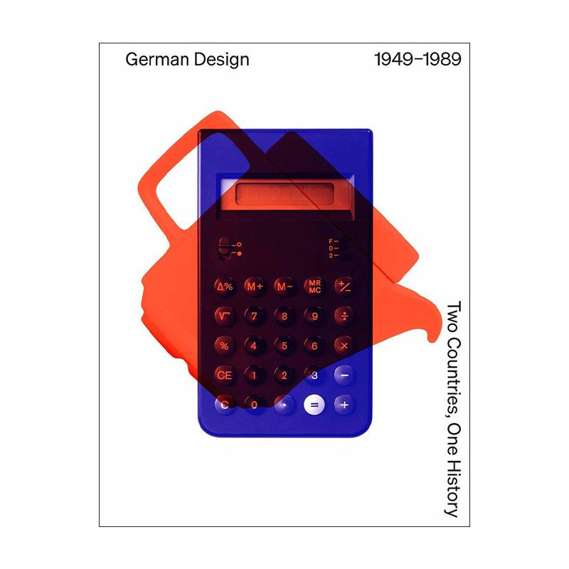 英文原版 German Design 1949-1989 战后东德西德的设计 两个国家 一部历史 英文版 进口英语原版书籍