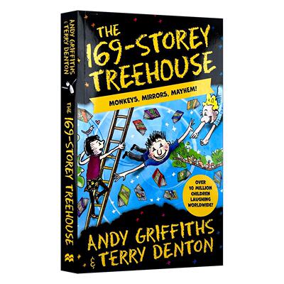 英文原版 The 169-Storey Treehouse 小屁孩树屋历险记 169层树屋故事 儿童章节桥梁书 英文版 进口英语原版书籍