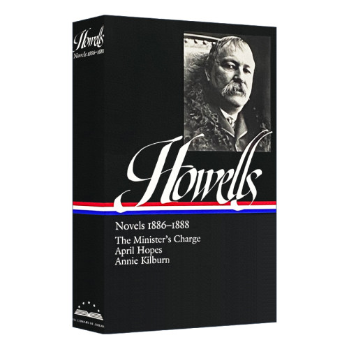 英文原版小说 William Dean Howells Novels 1886-1888 LOA #44 威廉·迪恩·豪威尔斯 小说 精装 英文版 进口英语原版书籍