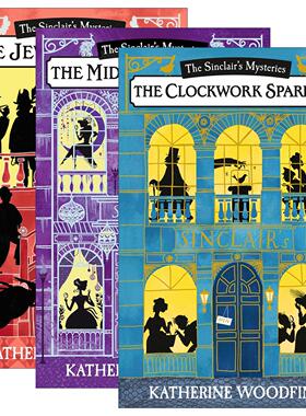 英文原版 The Sinclair’s Mysteries 辛克莱迷案系列1-3册 英国古典题材少儿推理小说 Katherine Woodfine 英文版 进口原版书籍