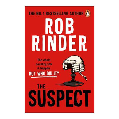 英文原版 The Suspect 头号嫌疑人 Rob Rinder 法律犯罪悬疑小说 周日泰晤士报畅销书 英文版 进口英语原版书籍