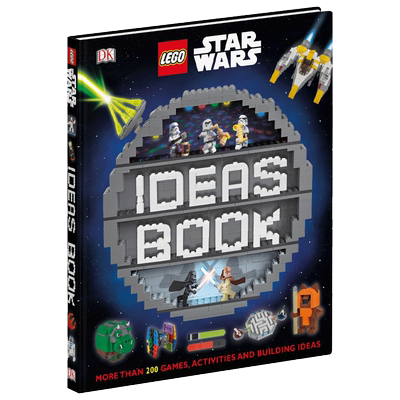 乐高星球大战创意书 LEGO Star Wars Ideas Book 游戏 活动 建造理念 DK 精装 英文原版儿童读物 进口英语书籍