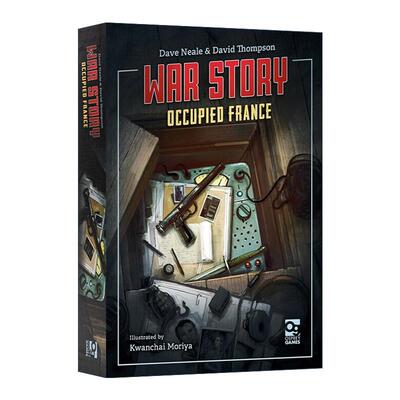 英文原版 War Story Occupied France 战争故事 占领法国 Osprey桌游谍战兵棋 英文版 进口英语原版书籍