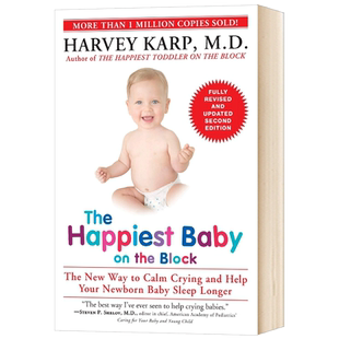 卡普新生儿安抚法 The Happiest Baby on the Block 英文原版新生儿安抚宝典 快速解救疲惫不堪的新手父母 英文版进口育儿书籍