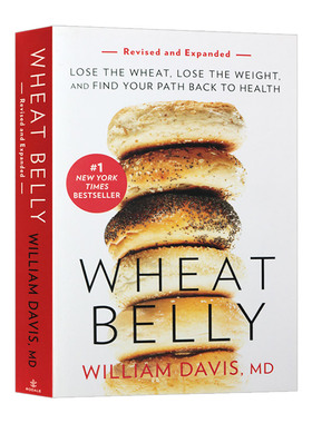 找到你减肥恢复健康的道路 Wheat Belly 英文原版饮食营养读物 进口英语书籍 William Davis