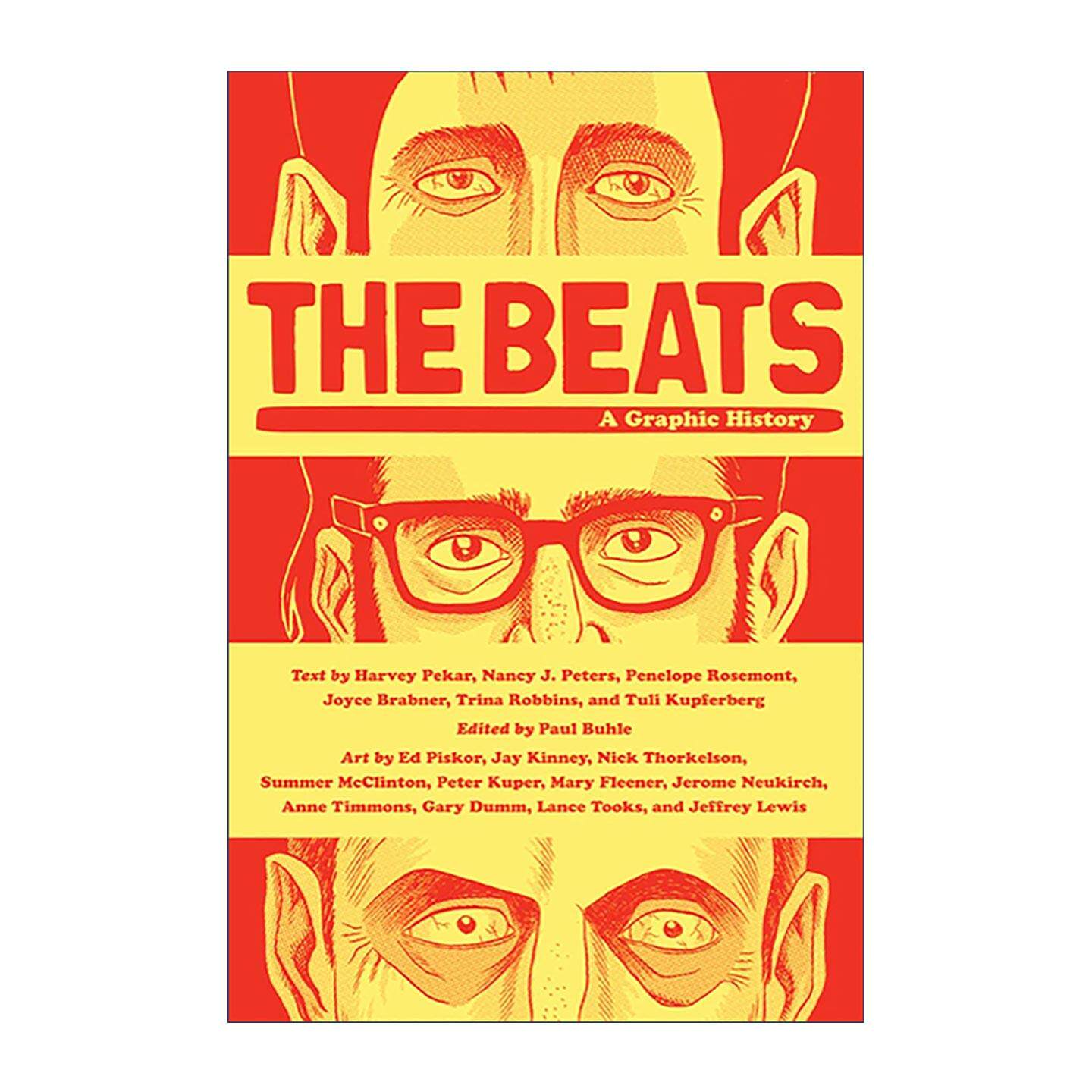 英文原版 The Beats 垮掉的一代 地下漫画教父哈维·派克Harvey Pekar 英文版 进口英语原版书籍
