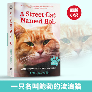 Bob 遇见一只猫 流浪猫 平装 Named Street 伦敦街猫记 同名电影小说 版 英文版 小说 Cat 流浪猫鲍勃 一只名叫鲍勃 书籍 英文原版