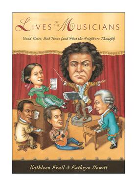 英文原版 Lives of the Musicians 音乐家 青少年名家传记系列 英文版 进口英语原版书籍