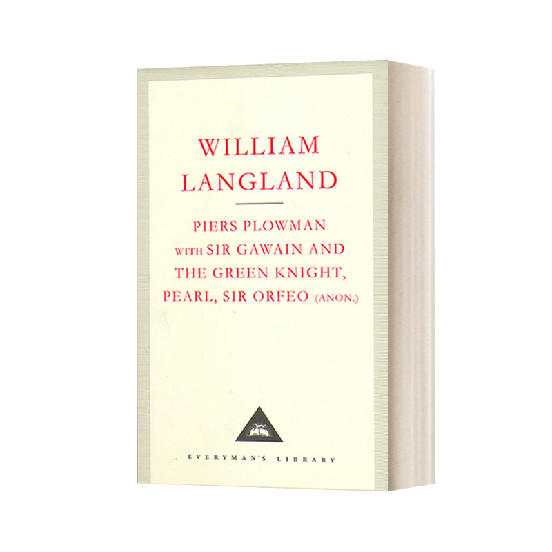 Piers Plowman Sir Gawain And The Green Knight 威廉·兰格伦 农夫皮尔斯 高文爵士与绿衣骑士 Everyman精装收藏版 英文原版文学