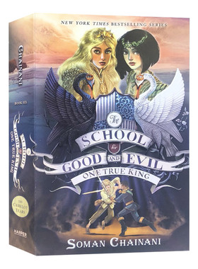 善恶魔法学院6 国际版 School for Good and Evil 6 The One True King 英文原版儿童奇幻小说 进口少儿英语章节桥梁书书籍