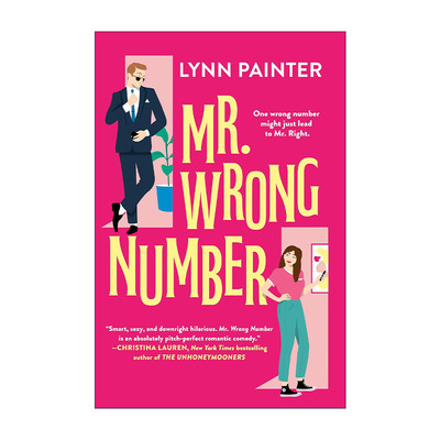 英文原版 Mr. Wrong Number 短信情缘 Lynn Painter 热门浪漫爱情小说 英文版 进口英语原版书籍