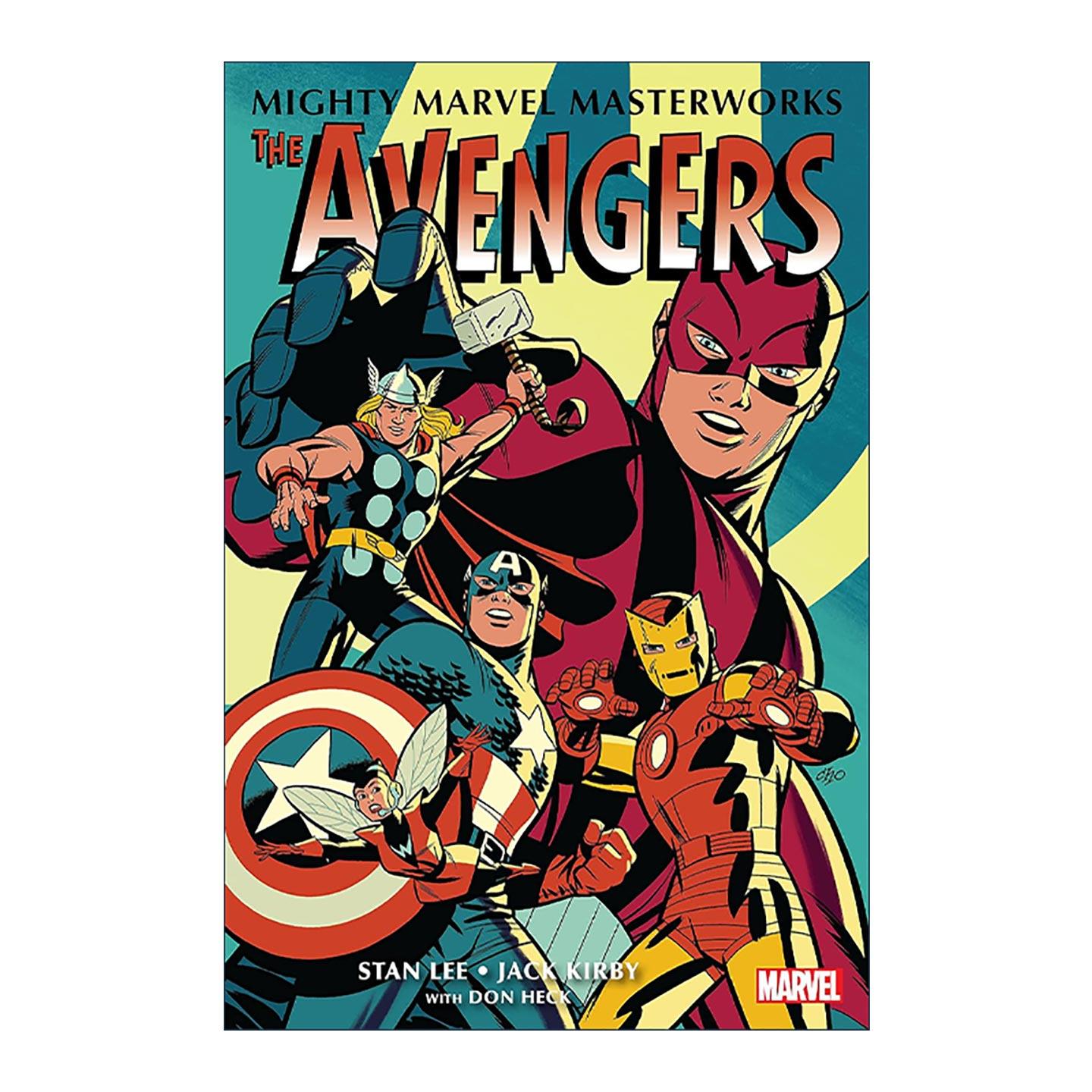 英文原版 Mighty Marvel Masterworks The Avengers Vol.1 漫威古早漫画 伟大杰作系列 复仇者联盟卷一 斯坦·李 进口英语原版书籍