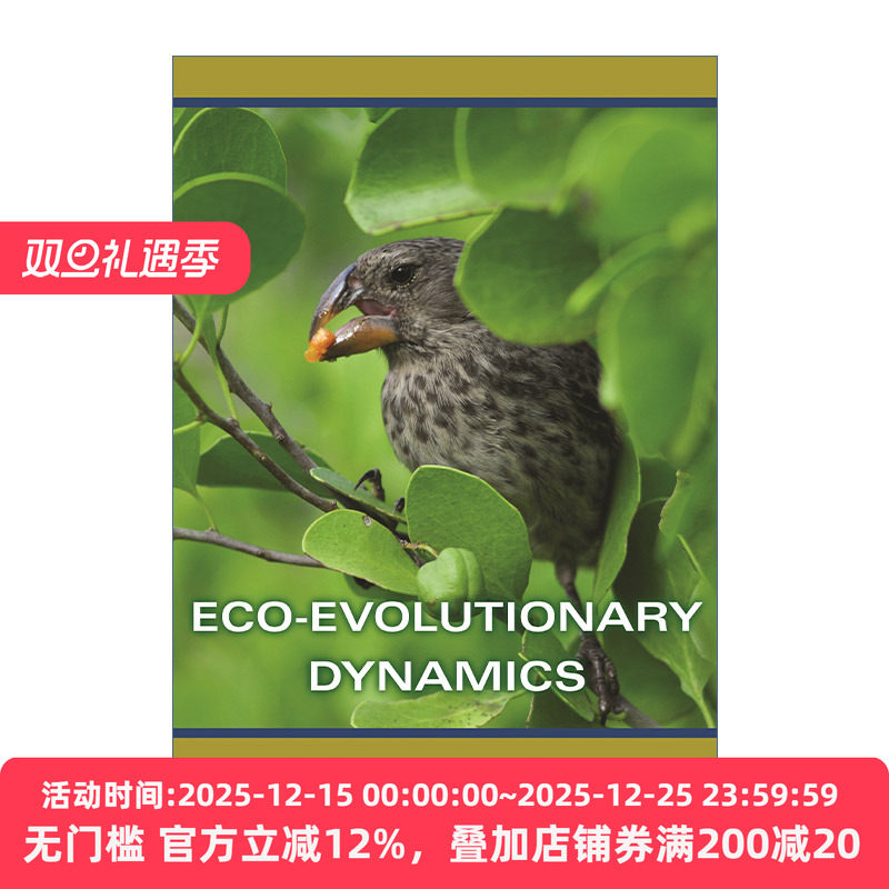 Eco-evolutionary Dynamics 生态进化动力学 Andrew P. Hendry