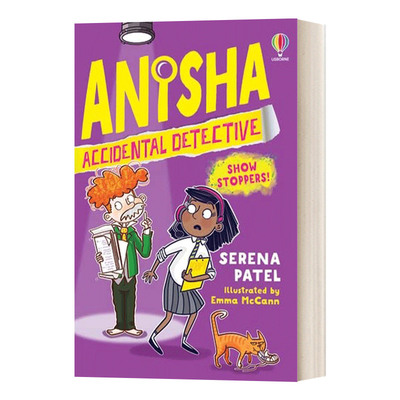 英文原版 Anisha  Accidental Detective Show Stoppers! 意外的侦探阿妮莎 表演终结者！英文版 进口英语原版书籍