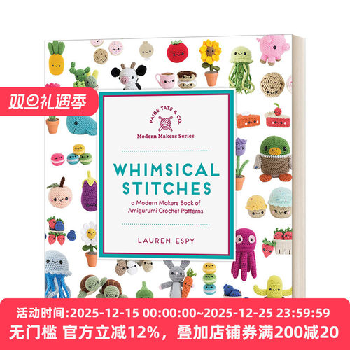 英文原版 Whimsical Stitches 异想天开的针法 精装 英文版 进口英语原版书籍