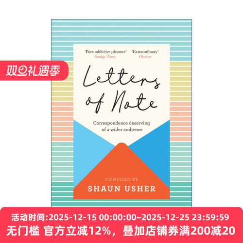 Letters of Note 见信如晤 值得更多人看的书信集 精装