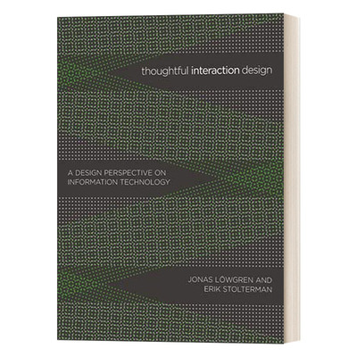 英文原版 Thoughtful Interaction Design 未来产品的设计 Jonas Lowgren 交互设计 The MIT Press 英文版 进口英语原版书籍