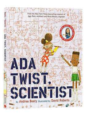 艾达想当科学家 梦想行动派 Ada Twist Scientist 精装 英文原版儿童绘本 进口英语书籍