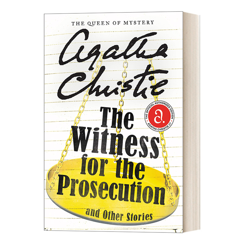 英文原版 The Witness for the Prosecution and Other Stories 控方证人 阿加莎短篇侦探故事集 英文版 进口英语原版书籍