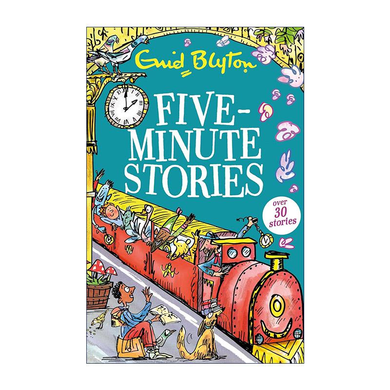 英文原版 Five-Minute Stories 30个5分钟故事合集 伊妮德·布莱顿 Enid Blyton 英文版 进口英语原版书籍