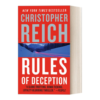 英文原版 Rules of Deception 乔纳森·兰森系列1 欺骗的规则 惊悚悬疑推理小说 国际惊悚作家奖得主Christopher Reich 进口书