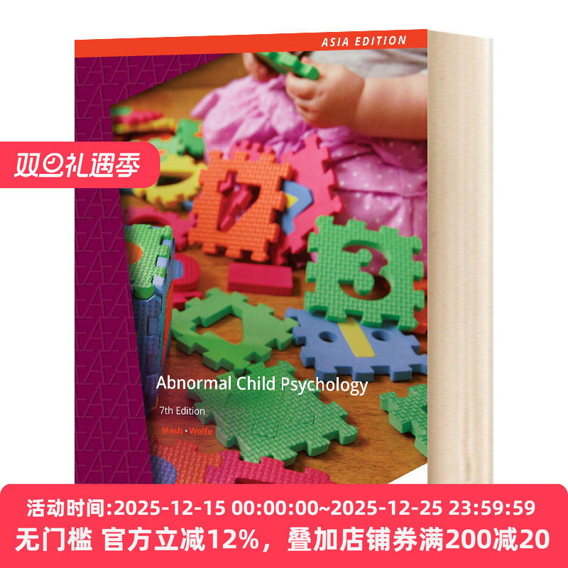 变态儿童心理学 Abnormal Child Psychology 7th Edition 英文原版心理类读物 进口英语书籍