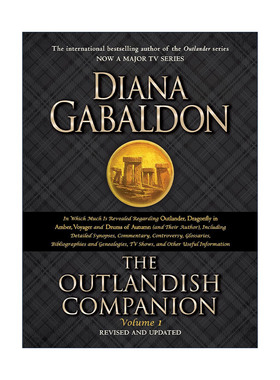 英文原版 The Outlandish Companion Volume 1 异乡人系列读者指南 卷一 戴安娜·加瓦尔东 古战场传奇原著 进口英语原版书籍
