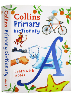 Collins Primary Dictionary 柯林斯小学生字典词典 英文原版儿童英英字典 进口小学英语辅导工具书籍