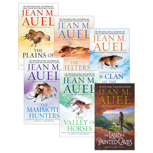 Earth's Children 石器时代 爱拉传奇 洪荒孤女系列1-6册 Jean M. Auel 英文原版小说 进口英语书籍
