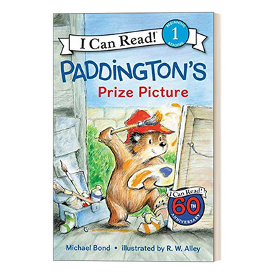 英文原版 I Can Read Level 1-Paddington's Prize Picture帕丁顿熊I Can Read分级读物 英文版 进口英语原版书籍