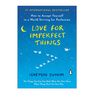 英文原版 Love for Imperfect Things 对不完美事物的爱 如何在一个追求完美的世界里接受自己 Haemin Sunim 进口英语原版书籍