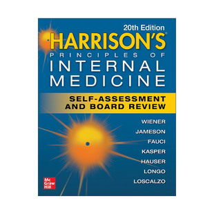 英文原版 Harrison's Principles of Internal Medicine Self-Assessment and Board Review 哈里森内科学自测评估 第20版 英文版