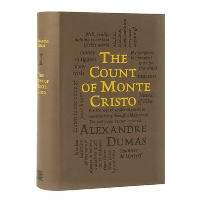 基督山伯爵 皮质封面 Count of Monte Cristo 字云经典系列 Alexandre Dumas 英文原版小说 进口文学书籍