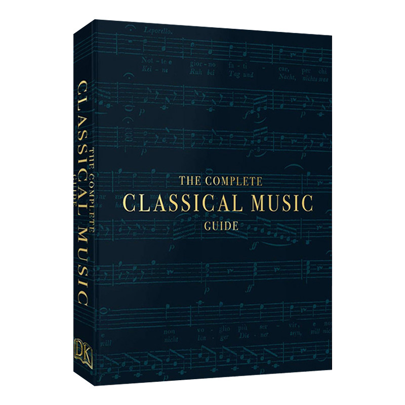 英文原版 The Complete Classical Music Guide 古典音乐完全指南 DK百科 莫扎特/巴赫/伯恩斯坦 音乐史音乐理论名人科普 进口书籍