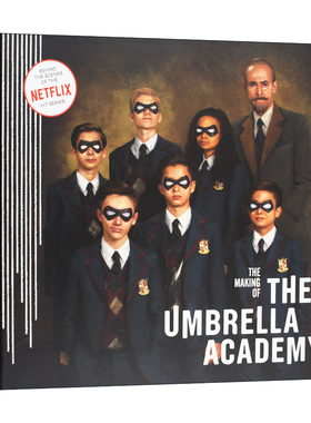 伞学院电影艺术设定集 Netflix 精装 The Making of the Umbrella Academy 英文原版影视艺术 进口英语书籍