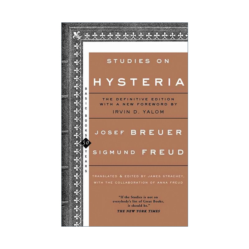 Studies on Hysteria 癔症研究 歇斯底里症研究 弗洛伊德心理学专著Freud