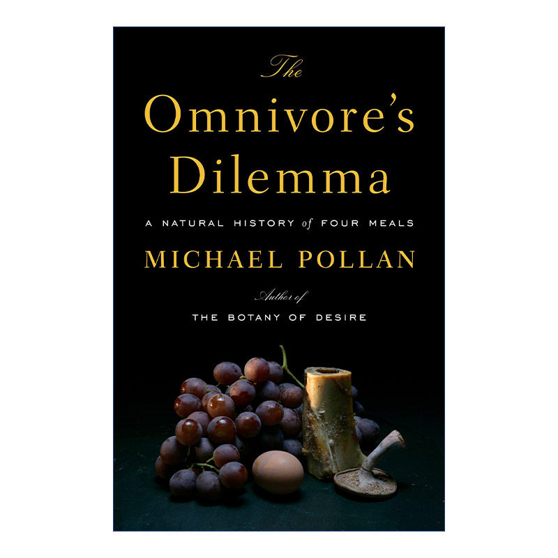 英文原版 The Omnivore's Dilemma 杂食者的两难 食物的自然史 詹姆斯比尔德奖 Michael Pollan 精装 英文版 进口英语原版书籍