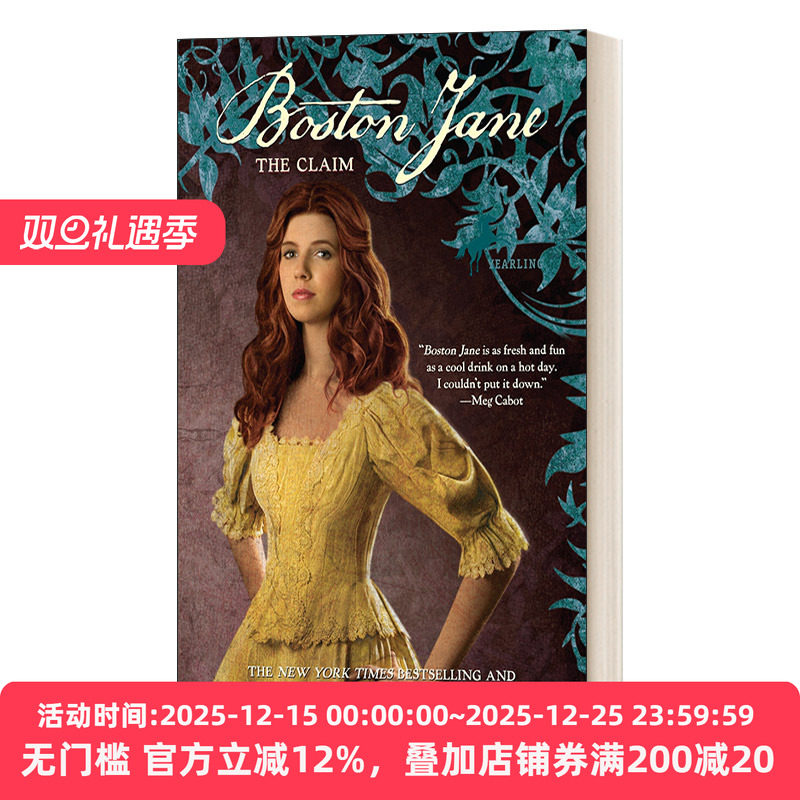 英文原版 Boston Jane The Claim  Boston Jane系列03 纽伯瑞获奖作家Jennifer L. Holm 女孩冒险探险小说 英文版 进口英语书籍