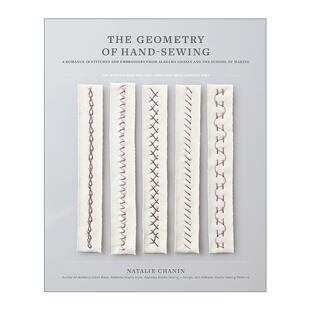 英文原版 The Geometry of Hand-Sewing 手工缝纫的几何学 制作学校的针线和刺绣的浪漫 插图指南 Alabama Chanin创始人Natalie