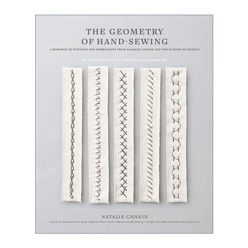 英文原版 The Geometry of Hand-Sewing 手工缝纫的几何学 制作学校的针线和刺绣的浪漫 插图指南 Alabama Chanin创始人Natalie