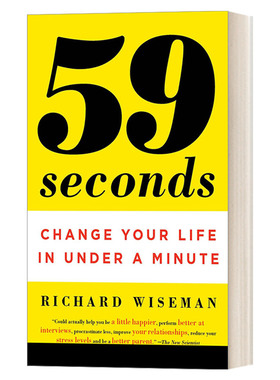 59 Seconds 59秒心理学：在一分钟内改变你的生活 英国著名大众心理学教授Richard Wiseman