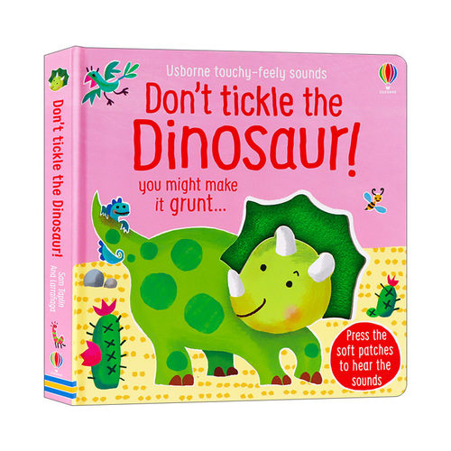 英文原版绘本 Don't tickle the Dinosaur 别挠恐龙痒痒 英文版 进口英语原版书籍