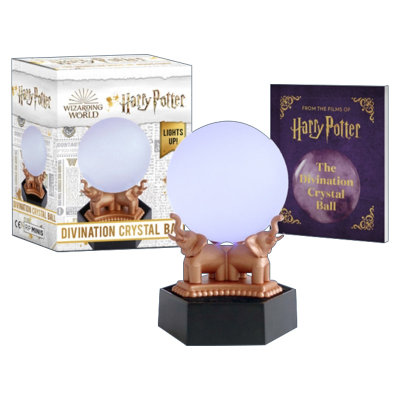 英文原版 Harry Potter Divination Crystal Ball 哈利波特周边水晶球 英文版 进口