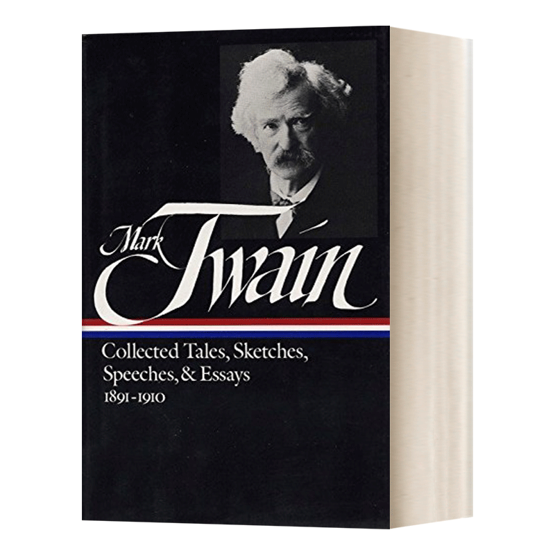 Mark Twain 马克 吐温 故事 小品 演讲和散文集 第2卷 美国文库 精装 英文原版文学诗歌读物 进口英语书籍