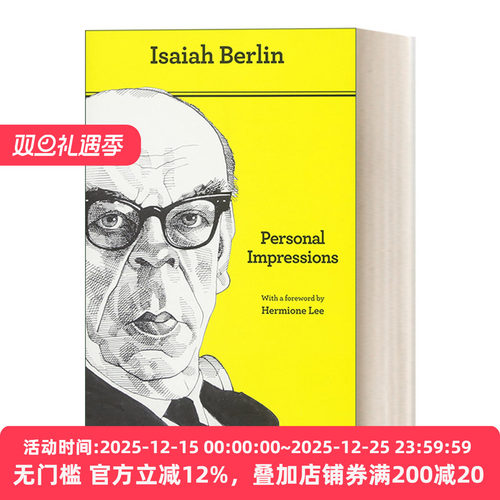 Personal Impressions 个人印象 新序言版 Isaiah Berlin以塞亚柏林