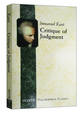 判断力批判 Critique of Judgment 英文原版哲学文学读物进口书籍