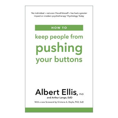 英文原版 How to Keep People From Pushing Your Buttons 我的情绪为何总被他人左右 英文版 进口英语原版书籍