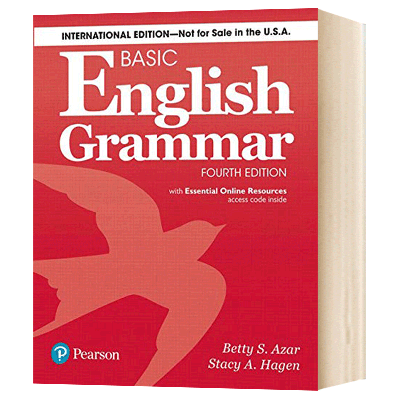 朗文英语初级语法 第四版 Basic English Grammar 英文原版培生语法指导书 英文版进口原版英语书籍