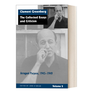 and The Essays 英文版 书籍 英文原版 第二卷 Criticism Collected 1949 1945 Volume 进口英语原版 克莱门特·格林伯格论文集