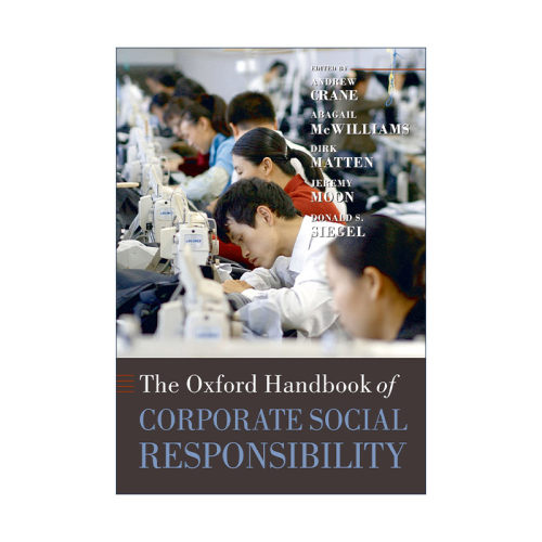 英文原版 The Oxford Handbook of Corporate Social Responsibility 牛津企业社会责任手册 英文版 进口英语原版书籍